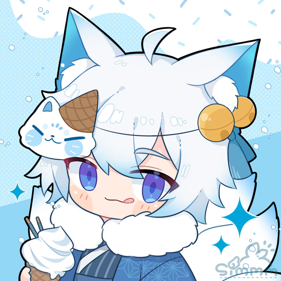 half chibi icon